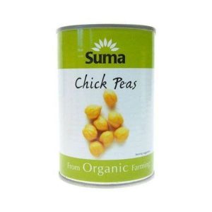 SUMA WHOLEFOODS Chick Peas in Filtered Water