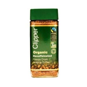 Clipper Organic Decaffeinated Freeze Dried Instant Coffee FT