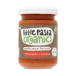 LITTLE PASTA ORGANICS Red Pepper & Ricotta Sauce