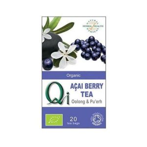 Qi Organic Acai Berry Oolong & Pu'Erh Tea