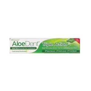 Aloe Dent Aloe Vera Toothpaste With Q10 & Tea Tree