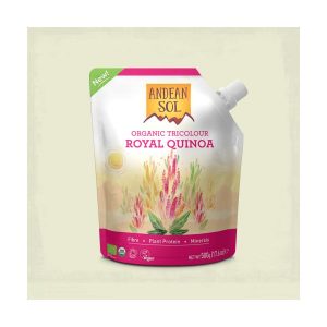 ANDEAN SOL Organic Tricolour Royal Quinoa