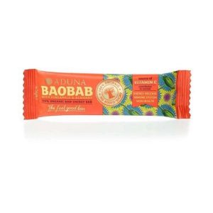 ADUNA Baobab Raw Energy Bars with Pineapple & Almond