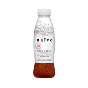 Naive Naive Chia Seeds Drink With Pomegranate Juice 500Ml