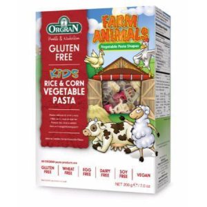 Orgran Rice & Corn Animal Pasta Shapes [200g]