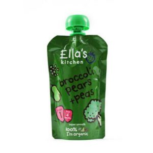 Ellas/K Broccoli Pear & Pea 4m+ [120g x 7]