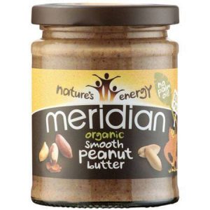 Meridian Organic Peanut Butter Smooth 100% Nuts [280g]