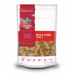 Orgran Rice & Corn Spirals Pasta [250g]