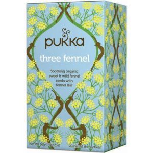 Pukka Three Fennel Herbal Tea [20 Bags]