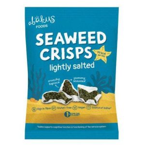 Abakus Seaweed Crisps Lightly Salted [18g x 12]