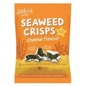 Abakus Seaweed Crisps Cheese Flavour [18g x 12]