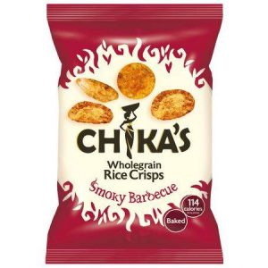 Chikas Smoky Barbecue Rice Crisps [25g x 16]