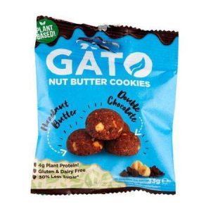 Gato Cookie Bites H'nutButter Dbl Choc [33g x 10]