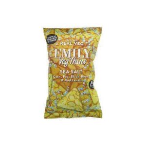 Emily Crisps Sea Salt Veg Thins [80g x 8]