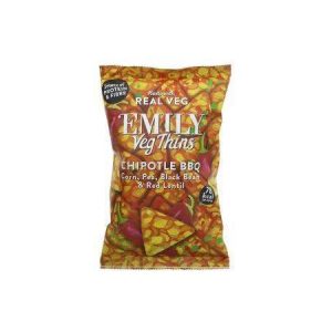 Emily Crisps Chipotle Bbq Veg Thins [80g x 8]