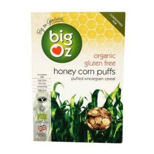 Big Oz Org GF Honey Cornee Honey Corn Puffs [250g]