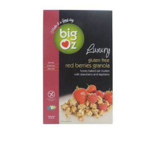 Big Oz Gluten Free Granola Red Berries [450g]