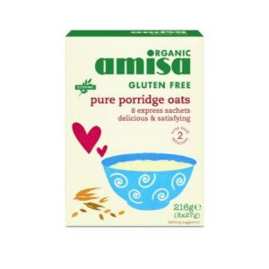 Amisa Express Porridge Oats - Sachets [(8 pack) x 4]