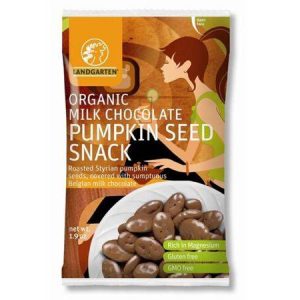 Landgarten Pumpkin Seed Snack Milk Chocolate [55g]