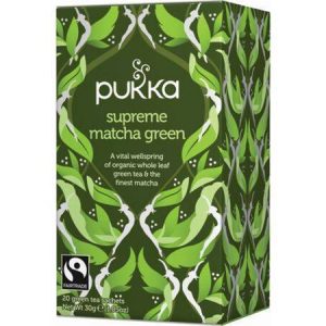 Pukka Supreme Green Matcha WWF Tea [20 Bags]