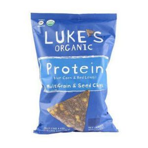 Lukes Corn & Red Lentil Multi'g Seed Chips [142g x 12]