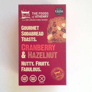 F/Athenry Hazelnut & Cranberry Sodabread Toasts [110g]