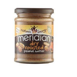 Meridian Dry Roasted Smooth Peanut Butter [280g]