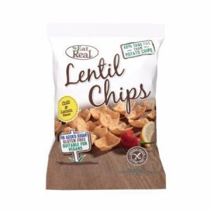 Eat Real Lentil Chilli & Lemon Chips [40g x 12]