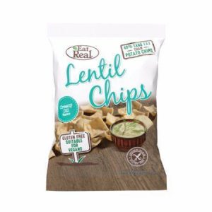 Eat Real Lentil Creamy Dill Chips [40g x 12]