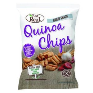 Eat Real Quinoa Tomato & Garlic Chips [30g x 12]