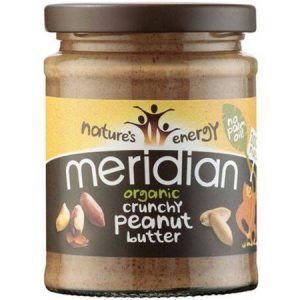 Meridian Organic Peanut Butter Crunchy 100% Nuts [280g]
