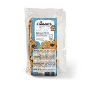 Consenza Raisin & Teff Crackers [250g x 6]