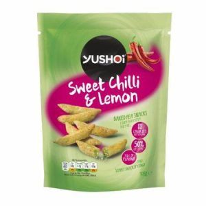 Yushoi Chilli/Lemon BakedPea Snack [105g x 8]