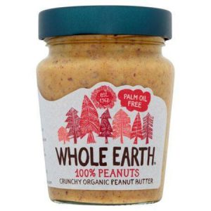 Whole/E 100% Nuts CrunchyPeanut Butter [227g]