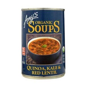Amys Organic Quinoa Kale& Red Lentil Soup [408g x 6]