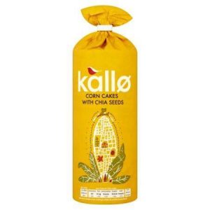 Kallo Chia Seed Corn Cake[130g]