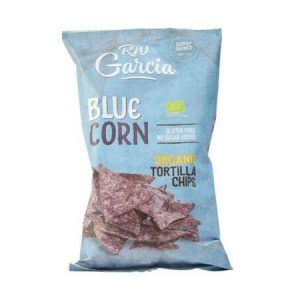 Rw Garcia Organic Blue Corn Tortilla Chips [150g x 12]