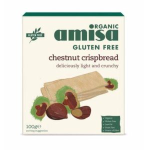 Amisa Crispbread Chestnut Organic [100g]