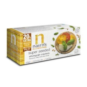 Nairns GF Super SeededWholegrain Crackers [137g]