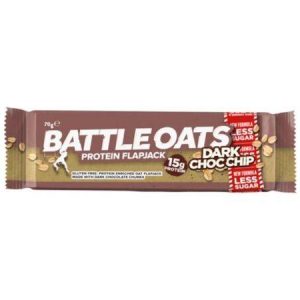 Battle Oats High ProteinDark Choc Chip Bar [70g x 12]