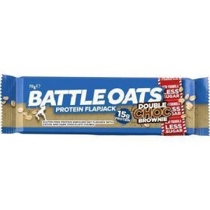 Battle Oats H/Protein DblChoc Brownie Bar [70g x 12]