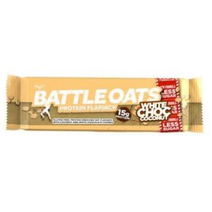 Battle Oats H/Protein White Choc Coconut Bar [70g x 12]