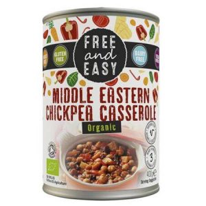 Free & Easy Org Middle/EChickpea Casserole [400g]