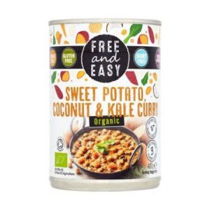 Free & Easy Org Swt KaleCoconut Curry [400g]
