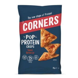 Corners Pop Protein Crisps Sweet BBQ [85g x 8]