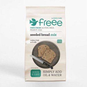 Doves Farm Freee GF Seeded Bread Mix [500g x 4]