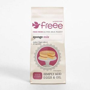 Doves Farm Freee GF PlainSponge Mix [350g x 5]