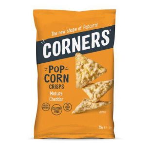 Corners Mature CheddarPop Corn Crisps [85g x 8]