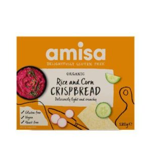 Amisa Organic Corn & Rice Crispbread [120g]