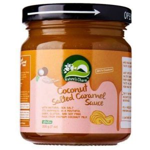Natures Charm Coconut Salted Caramel Sauce [200g]